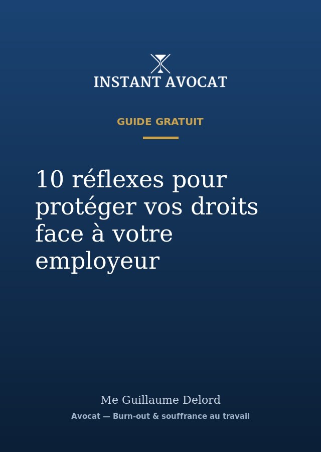 Guide 10 réflexes — Instant Avocat